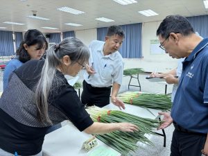 大安優質青蔥評鑑 產銷履歷展實力