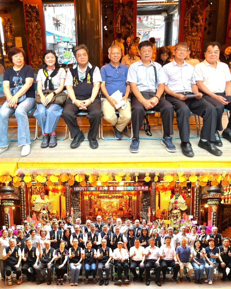 慶安宮新任爐主 甘清良就任