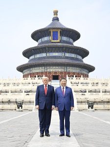 川習會談逾2小時後訪天壇 避談是否提及台灣議題