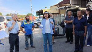 工務委員會考察前鎮小港道路工程及大林蒲查估作業進度