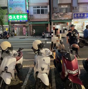 市場購物忘停車處 福德警細心尋回