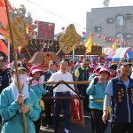 嘉義布袋魍港太聖宮媽祖遶境 翁章梁扶轎出巡