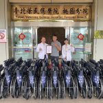 企業捐愛心輪椅 贈北榮桃園分院