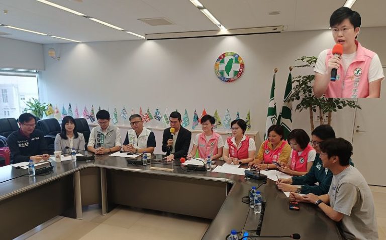 民進黨團抨擊盧秀燕角色錯亂