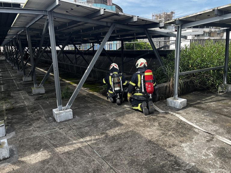 校園光電火警演練 提升救災應變能力