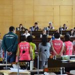 中市議會綠黨團質疑盧秀燕反質詢 藍綠兩黨團議員議場爆爭論