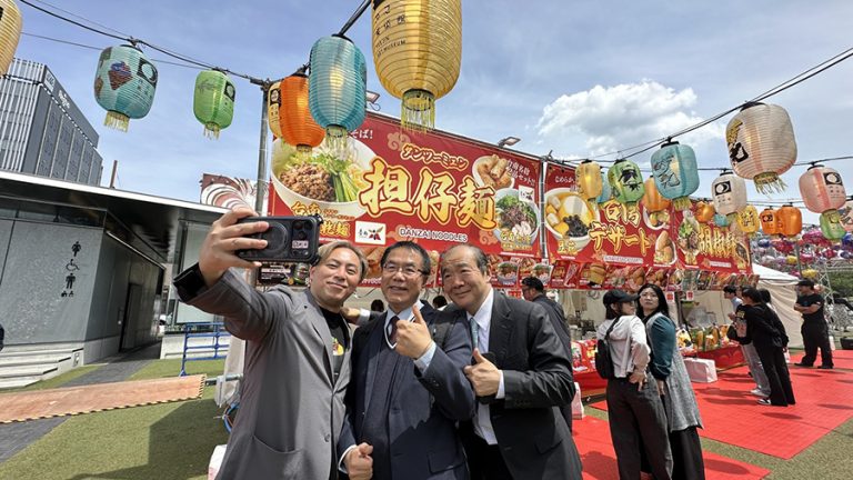 黃偉哲走進台灣祭推廣農產深化台日互動