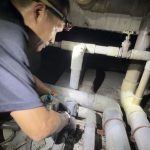仁愛市場突發漏水 無關新設冷氣工程