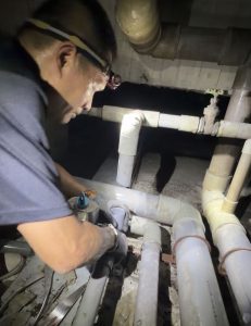 仁愛市場突發漏水 無關新設冷氣工程