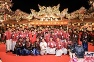 翁章梁參與媽祖聖誕祝壽大典 祈願嘉義平安順利