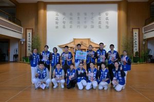 志工攜手警專青年宣導圓滿102例驗血建檔