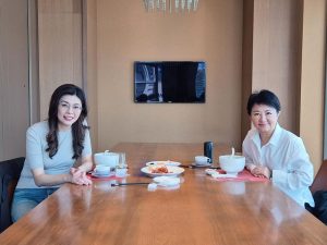 鄭麗文拜會盧秀燕談軍購　強調傾聽基層民意 堅守台澎金馬安全與和平