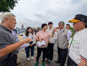 陳亭妃力促山海圳綠道電纜地下化