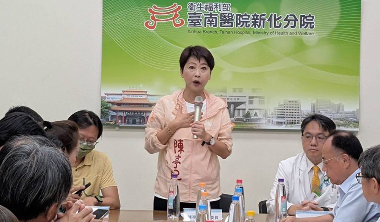 陳亭妃關心新化分院醫療升級盼強化醫療量能