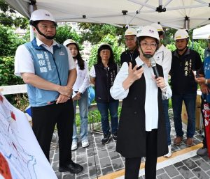 雨季來臨 王惠美視察下水道清淤