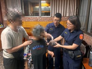 靈機一動突破僵局 暖警助迷途婦人平安返家