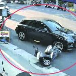 駕保時捷橫撞機車逃逸 女稱：急著就醫
