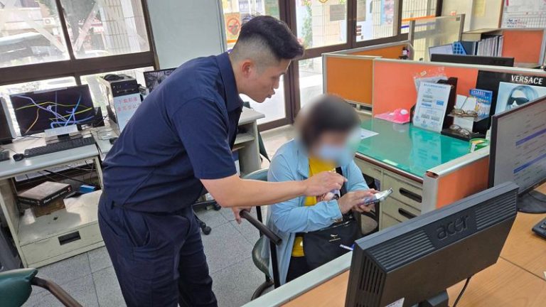 鳳警及時阻詐保住婦人3萬元積蓄