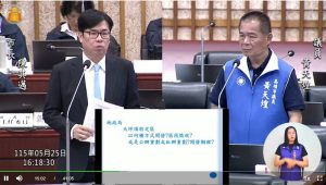 大坪頂開發進度慢 黃天煌質詢市府擬採何種方式開發？期程為何？