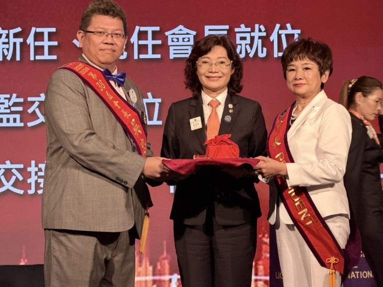時隔26年 葉美麗回鍋接建華獅子會會長