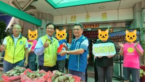 端午節關懷弱勢 林世賢贈加菜金
