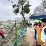 訪視鳳山八德滯洪池 林智鴻:已發揮部分功能