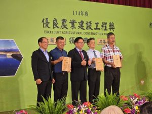 南投分署持續創新工法 獲農業部獎項肯定