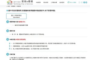 婚喪喜慶臨時使用道路 中市警推線上申請服務