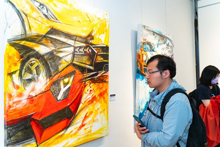 夏祖亮汽車藝術個展 至7月2日止