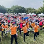 長庚五十 近3,000人同樂健走