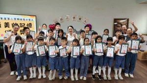 慈大附小校長小客人 感恩中學習突破中成長