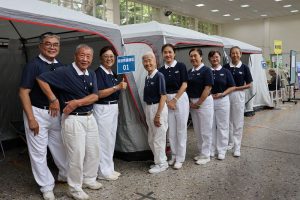 桃園模擬戰時避難與收容 攜手慈濟志工守護家園