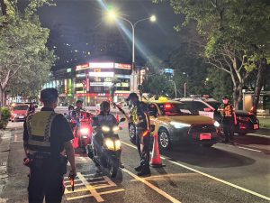 中市警局動員警力向毒駕全面宣戰