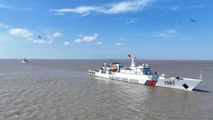 大陸海警實施台灣東部海上執法行動結束