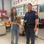 婦人車禍掛心愛犬 鼎金警暖心安置毛孩