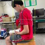 明華國中學生 研發坐姿糾察隊