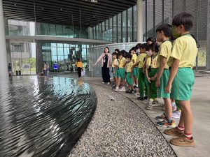 東山國小走進綠美圖體驗建築創作