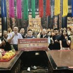 桂田酒店集團董事長朱仁宗蒞臨南鯤鯓代天府參訪 捐獻牌樓重建經費200萬元