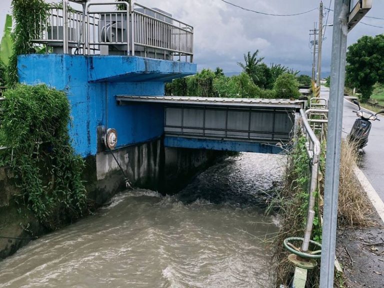 極端豪雨致美濃局部積淹水 農水署高管處啟動應變
