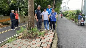 楊瓊瓔羅永珍爭取翻新神林站周邊人行道
