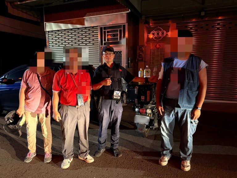 橋頭警助追星男尋獲愛車