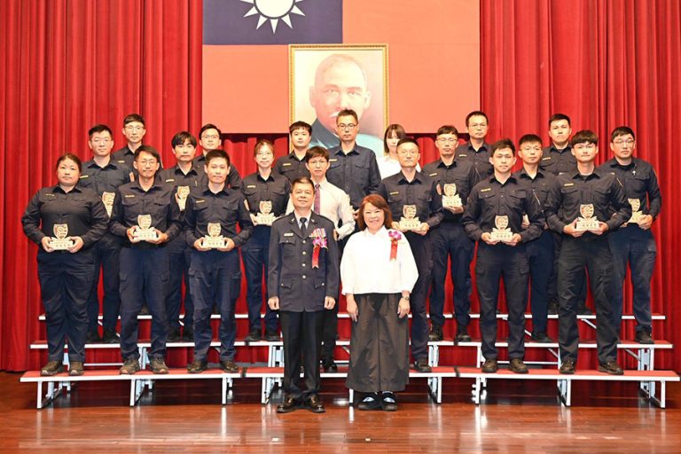 嘉市警辦警察節慶祝大會 黃敏惠親臨祝賀