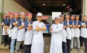 烏日分局長阿賢師親做雙主菜刈包融化同仁心