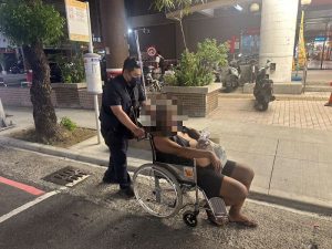 無力返家困坐輪椅 警主動關懷伸援解危
