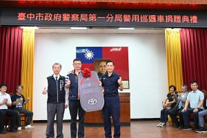 牙醫林傳凱捐百萬巡邏車 提升打擊不法力道