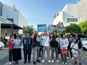 盧秀燕黃敏惠合體挺啓楷 吹響陸戰號角