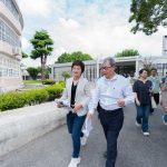 陳素月邀教育部長訪視彰化學校建設 推動地方青年交流空間