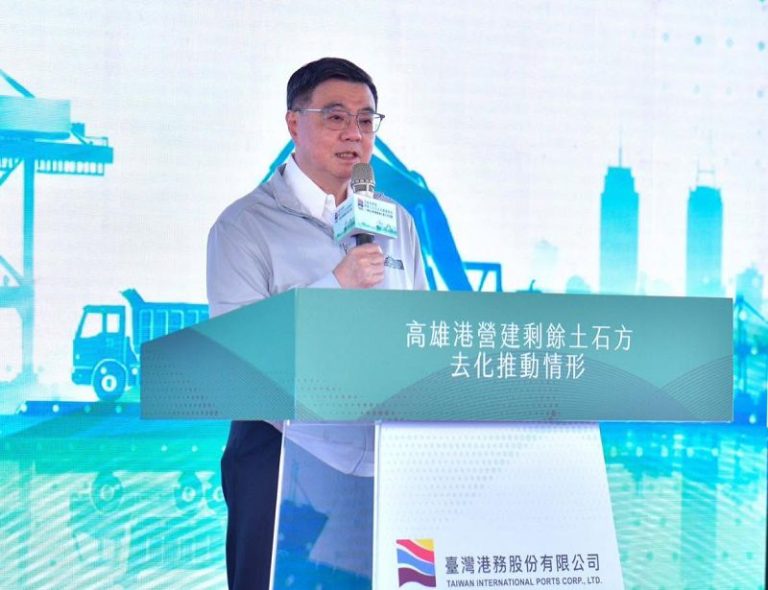 視察高雄港　卓榮泰：國家邁入大填海造陸計畫時代
