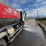 避免農泥污染道路 環保局呼籲農機離田先完成清潔
