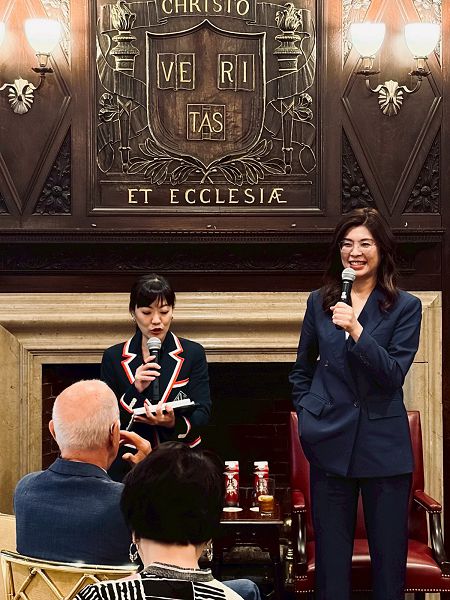 鄭麗文盼與美國各界夥伴攜手 促進印太地區和平繁榮穩定
